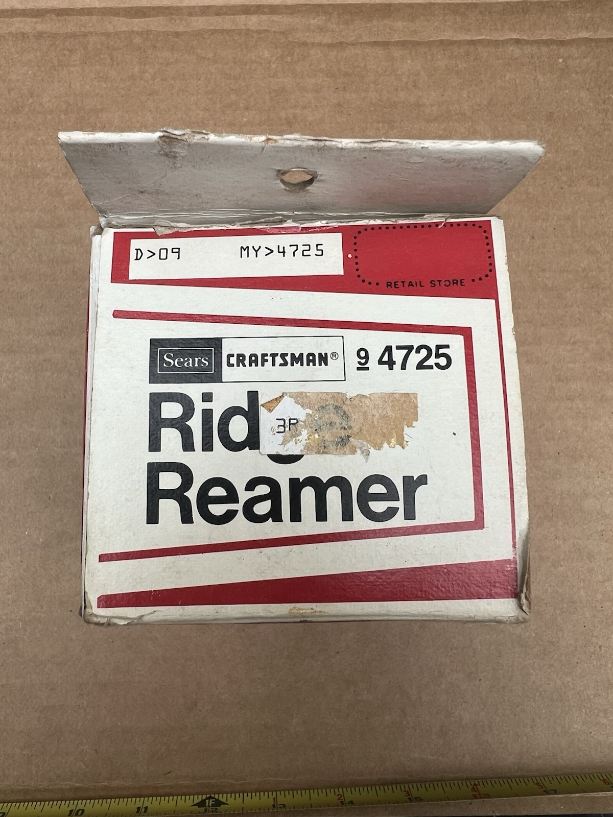 🇺🇸CRAFTSMAN 36500 Ridge Reamer 9 4725 W/Box Instructions🇺🇸