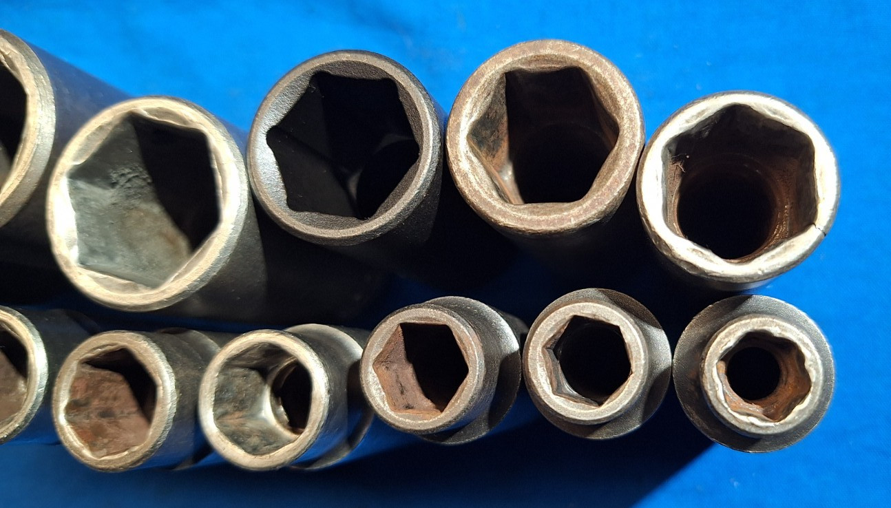 Mac Tools 14pc METRIC 1/2″ dr deep 6 pt impact socket set 30mm-10mm