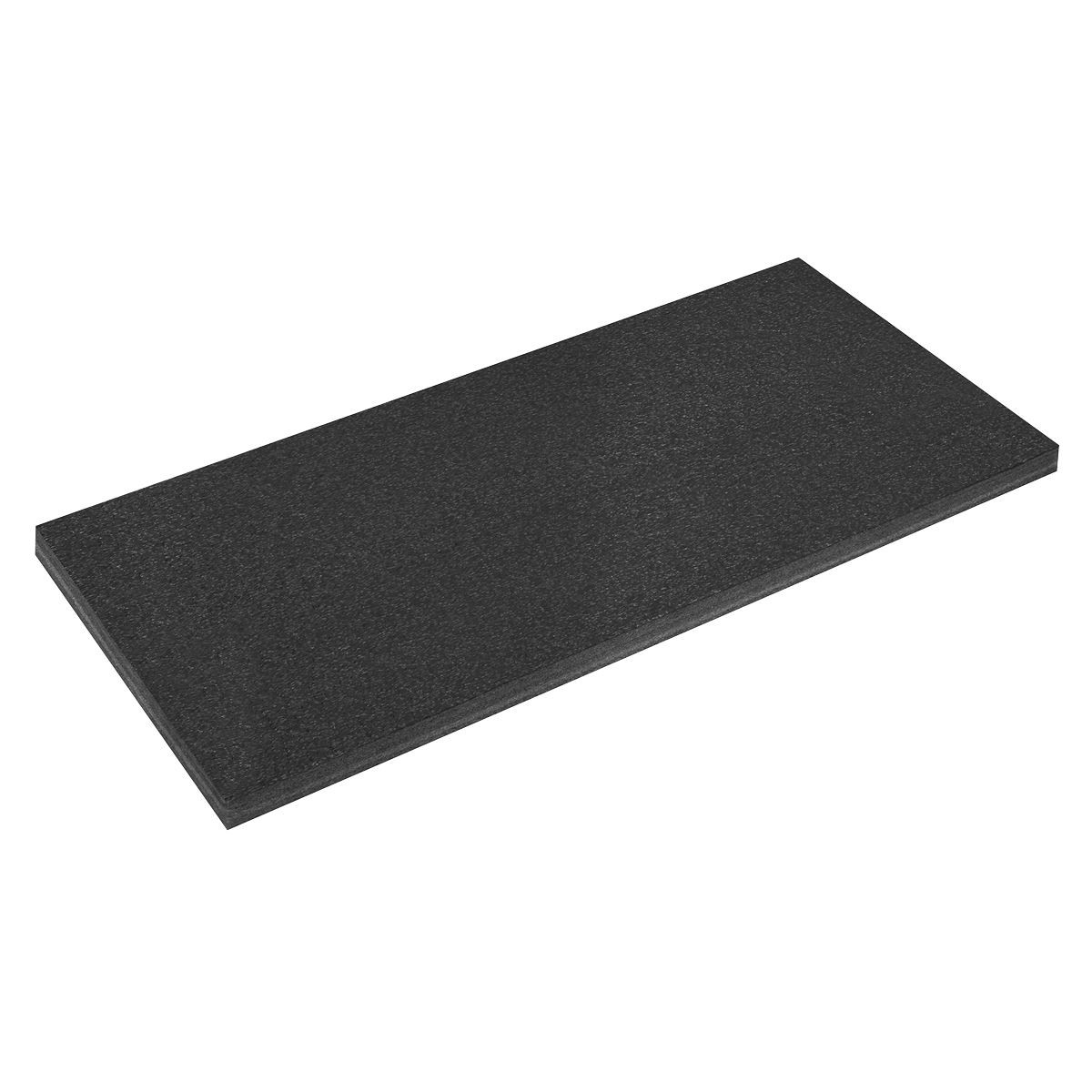 Sealey Easy Peel Shadow Foam&reg; 1200 x 550 x 50mm – Black/Black SF50BK
