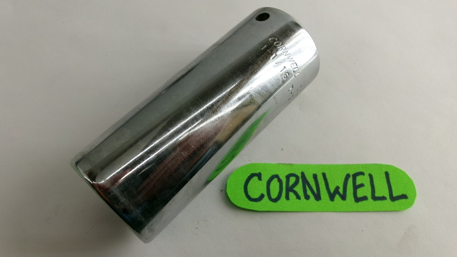 Cornwell tools 1/2″ drive 1-1/16″ SAE 12 point Deep Socket T-3134-L Nice!