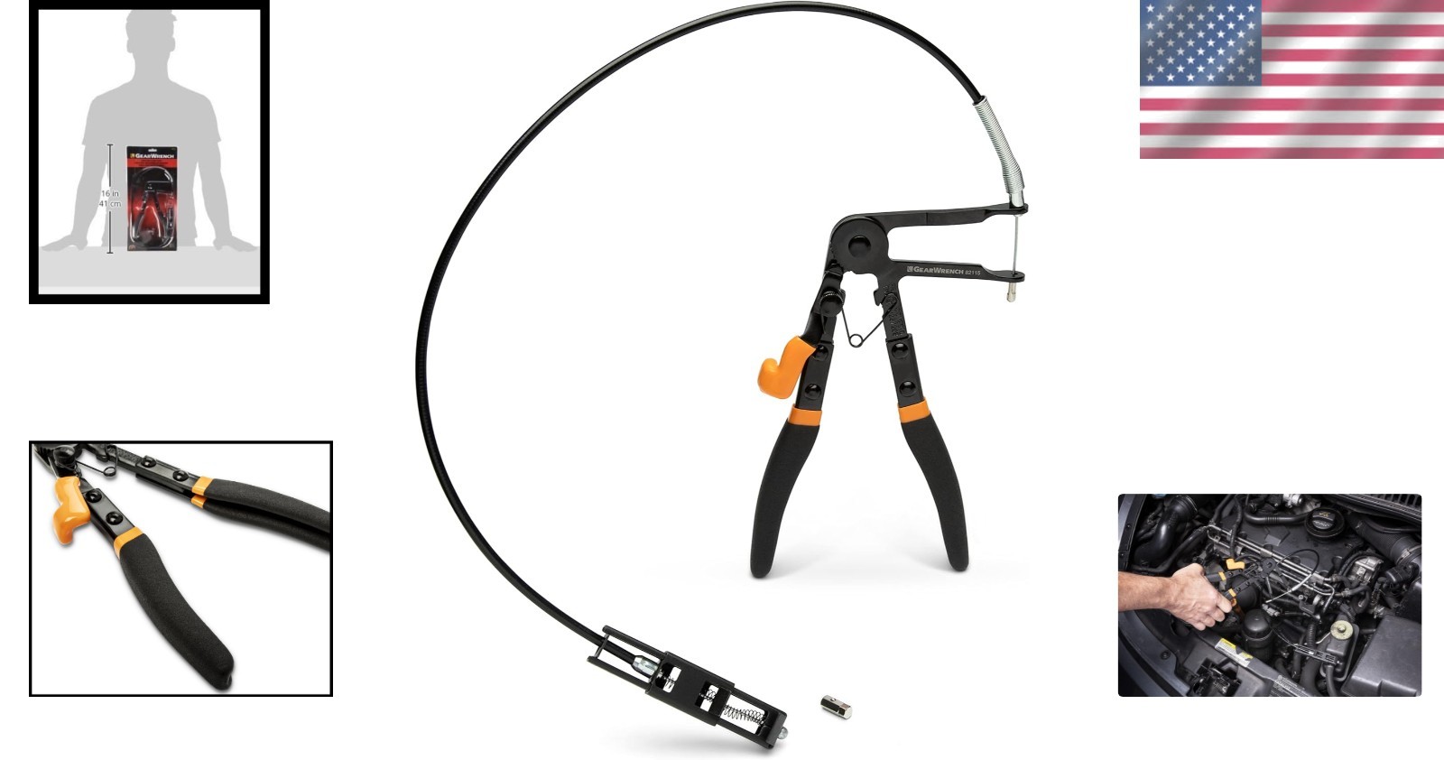 Alloy Steel Hose Clamp Pliers for Removing and Installing Clamps