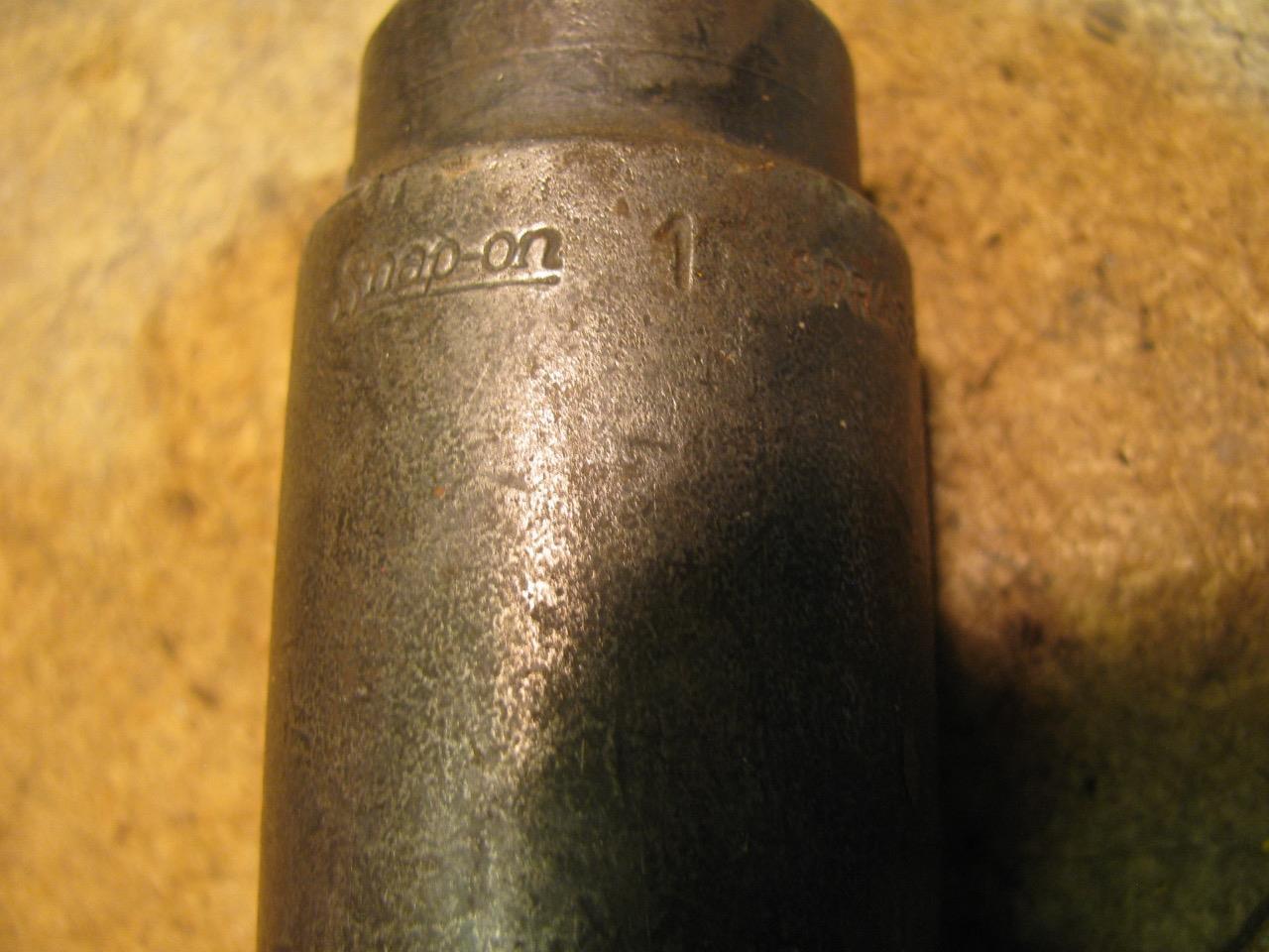 Snap On SPR432 1″ Deep Impact Socket 1/2″ Drive 8 Point Double Square