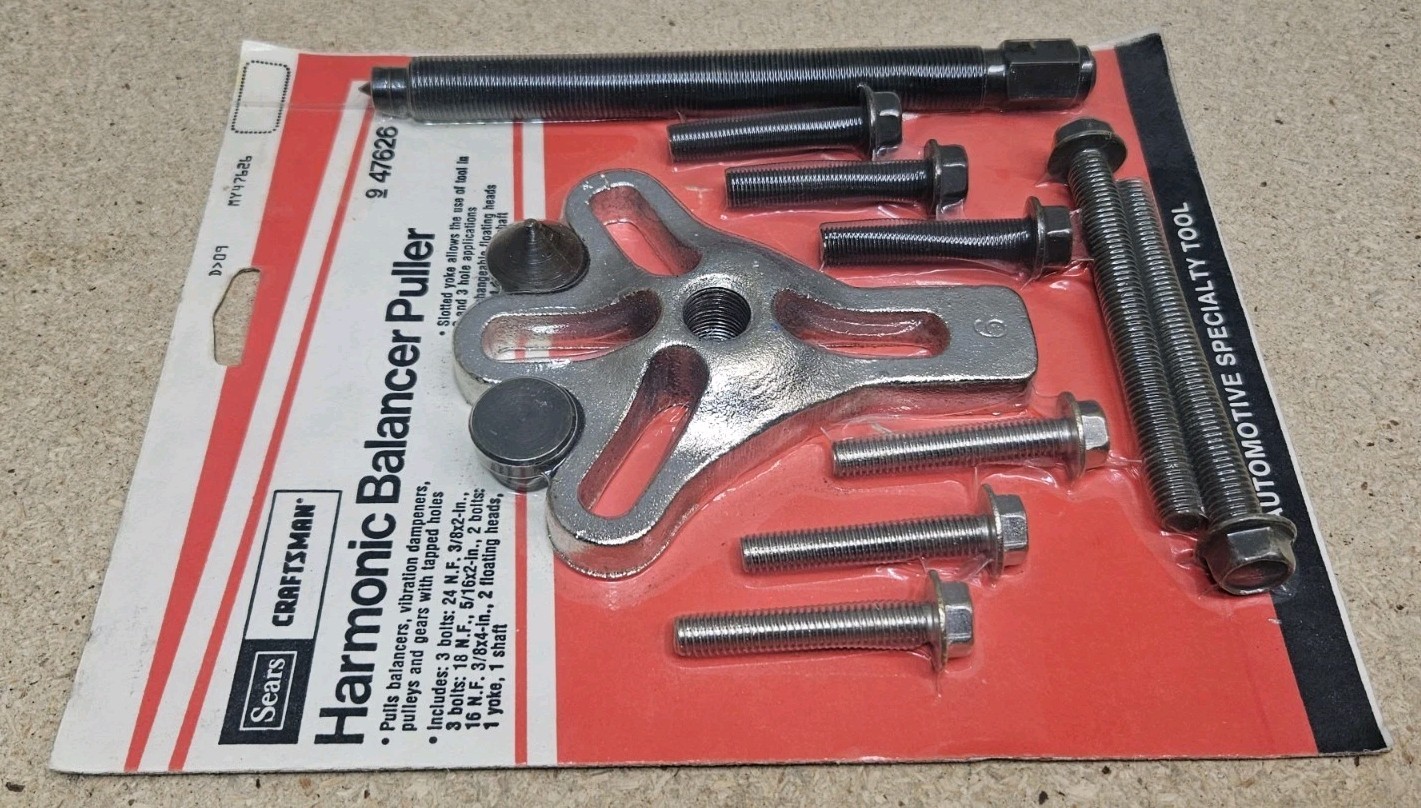 Craftsman No. 9 47626 Harmonic Balancer – steering wheel puller – U.S.A. made