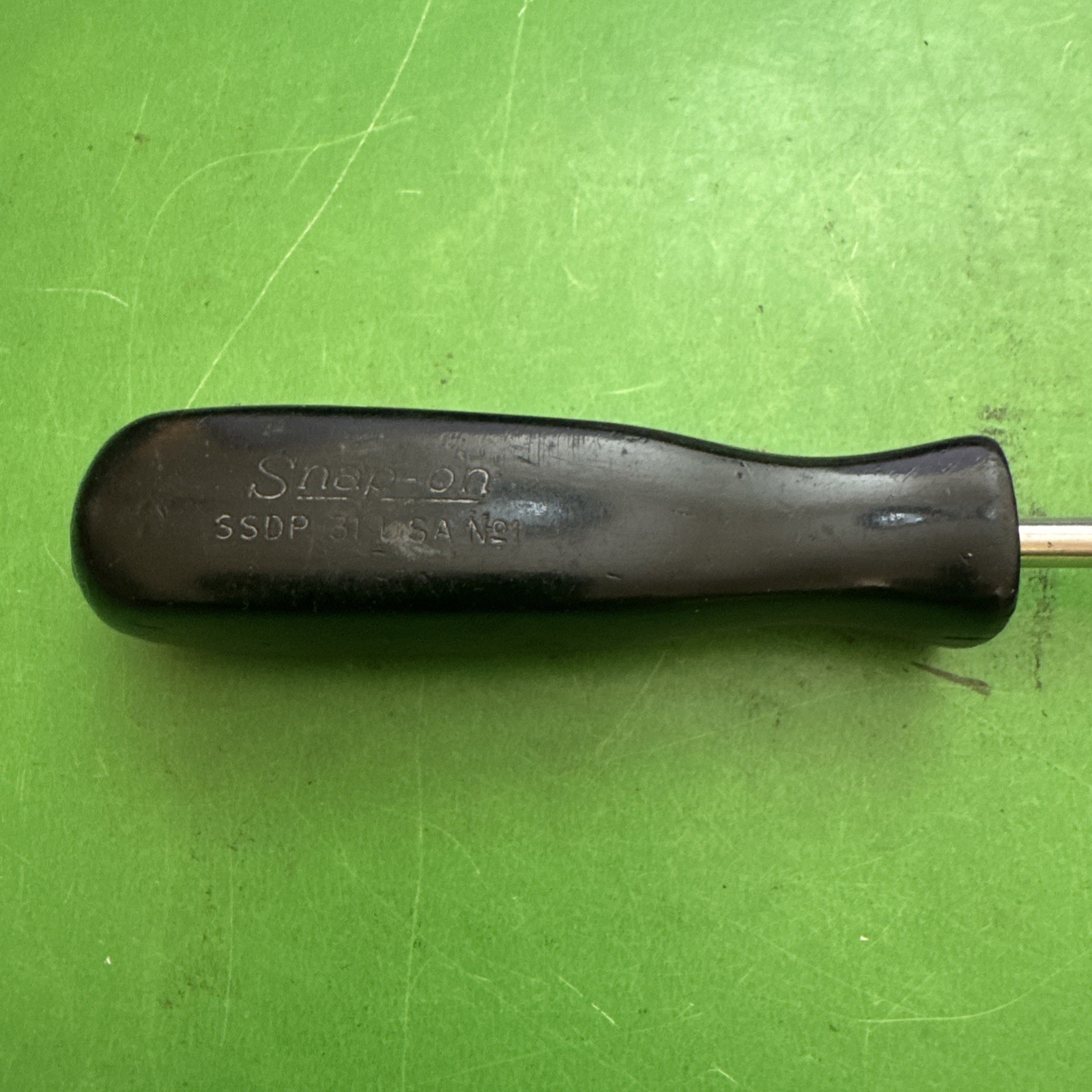 Snap-On Hand Tools USA No.1 Phillips Black Hard Handle Screwdriver MPN SDDP31 -A