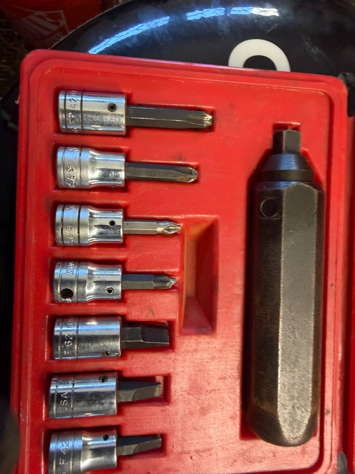 Snap On Tools PIT 120 Hand Impact Driver 3/8 Drive Set with Case