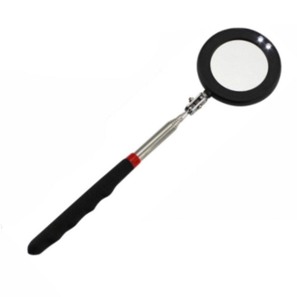 Extending Inspection Mirror Telescopic Swivel Car Mechanic Folding Tool DIY
