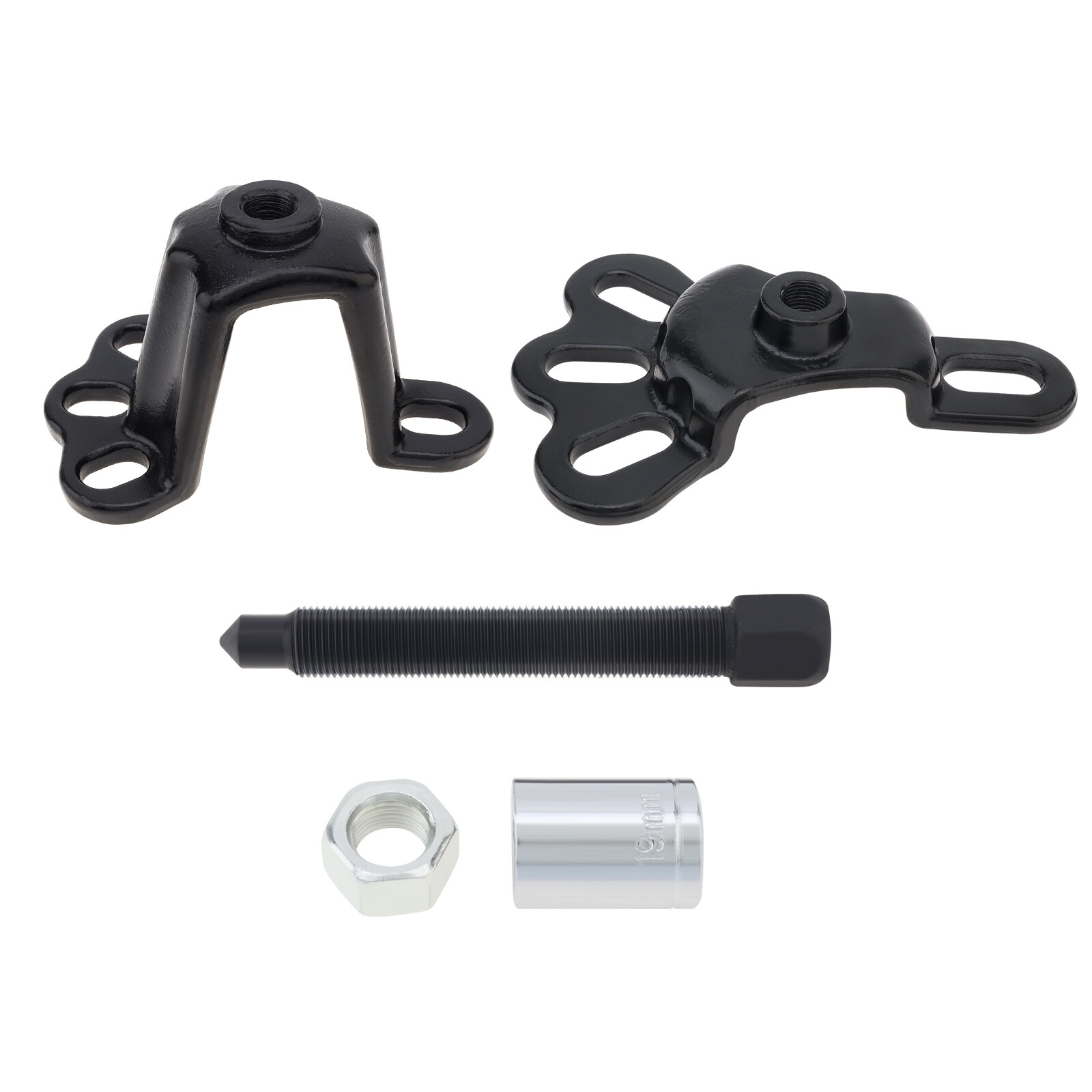 Front Wheel Rear Axle Bearing Puller Flange Type Wheel Hub Axle Remover Tool Kit