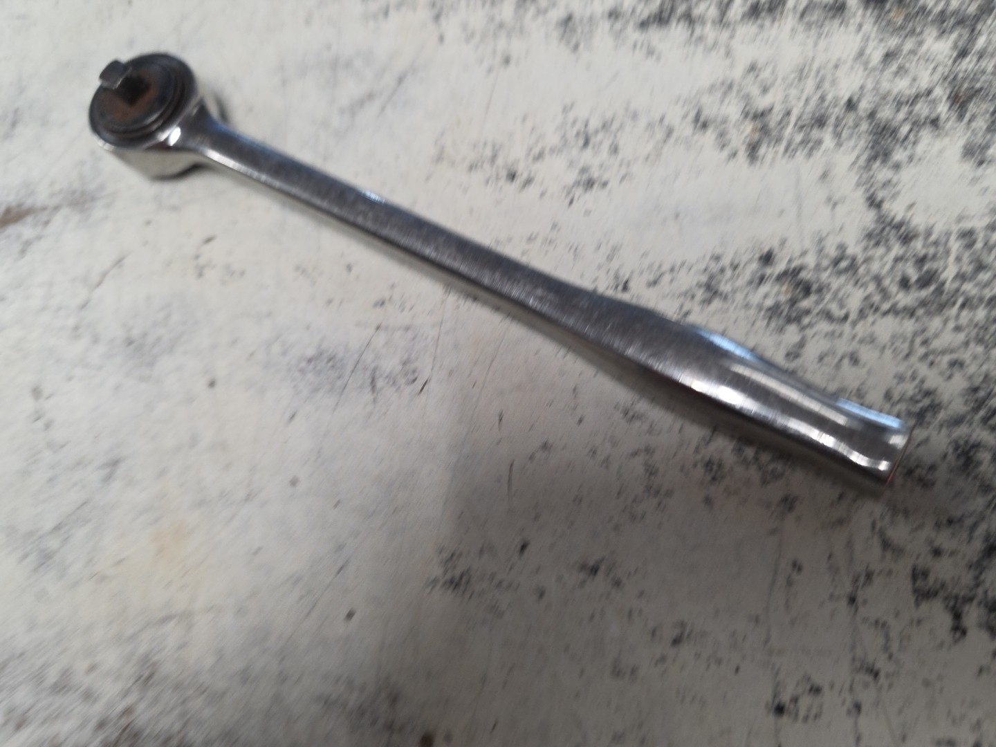 RARE MATCO TOOLS 1/4 DR 7-1/4 INCH EXTRA LONG HANDLE ROUND HEAD RATCHET AR7DP KR