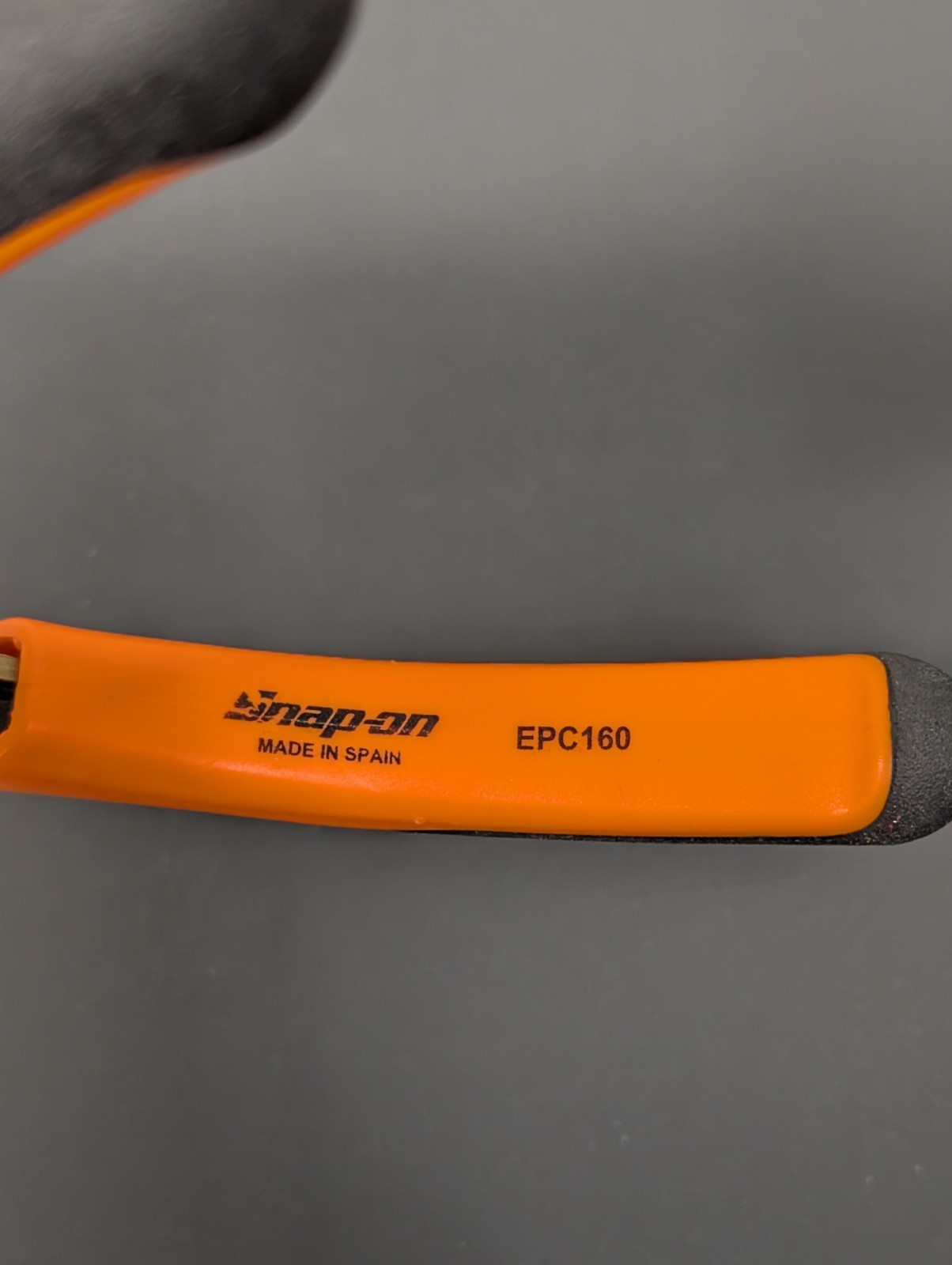 Snap On Tools Diagonal Precision Plastic And Cable Flush Cutters EPC160 Orange
