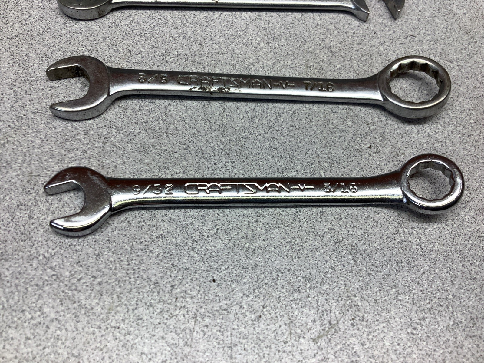 Craftsman 5/16″ x 9/32″, 3/8” x 7/16” Combination 5/16” Open End Ignition Wrench