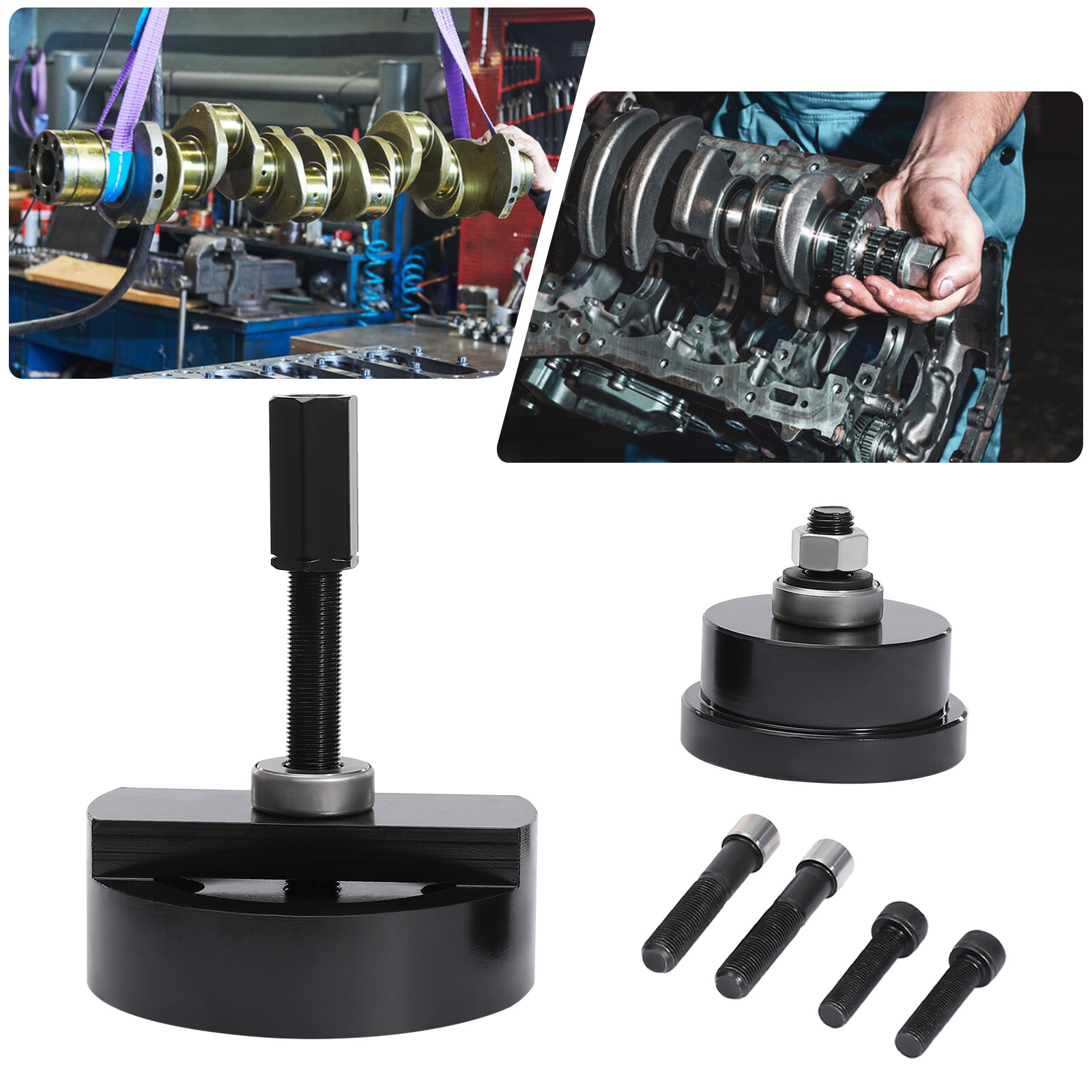 Crankshaft Front Seal Installer Rear Tool Set For Ford 2004-2010 4.5L 6.0L 6.4L