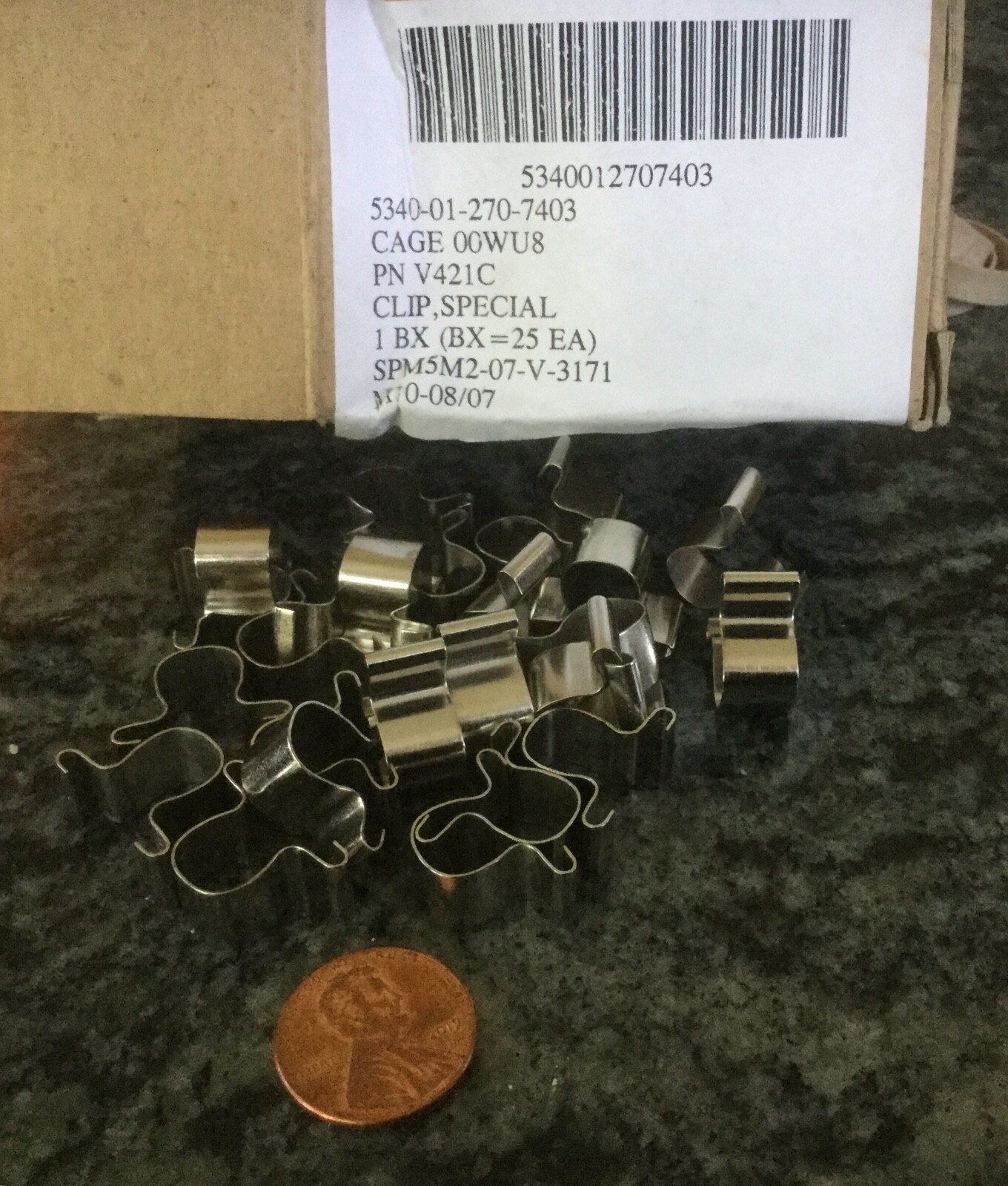25 pcs V421C 20B 3/8″ Replacement Socket holder Clip Mechanic auto industrial