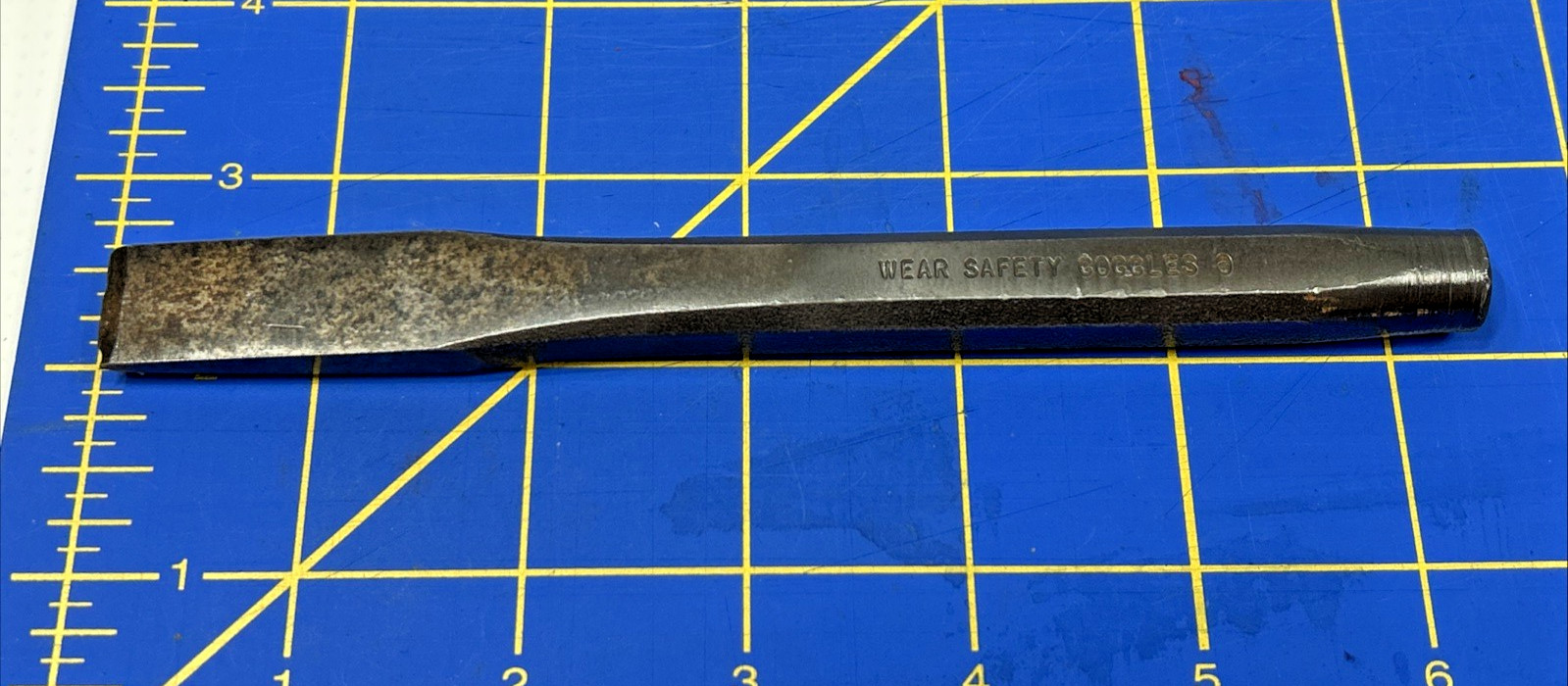 Snap-On Tools USA *NICE* 6 1/2″ Length 5/8″ Flat Chisel PPC820A