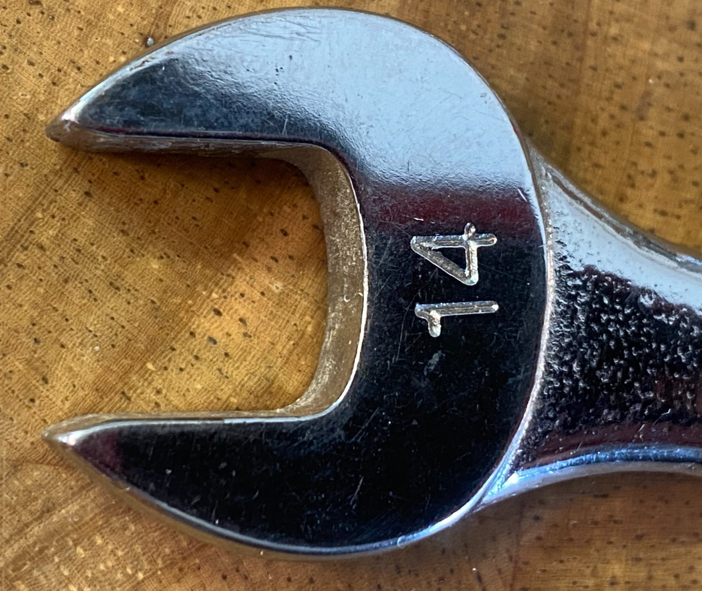 S-K 8214, 14mm X 15mm Double Open End Wrench, Made in USA