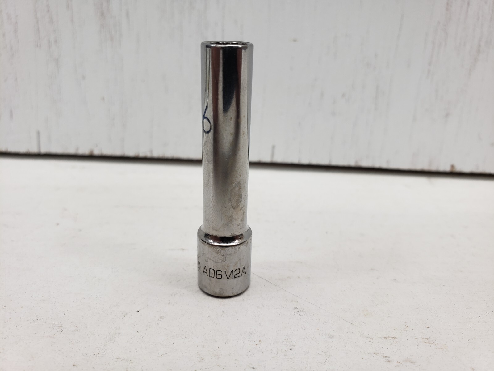 Matco AD6M2a 6mm 1/4″ Drive 12 Pt Deep Chrome Metric Socket