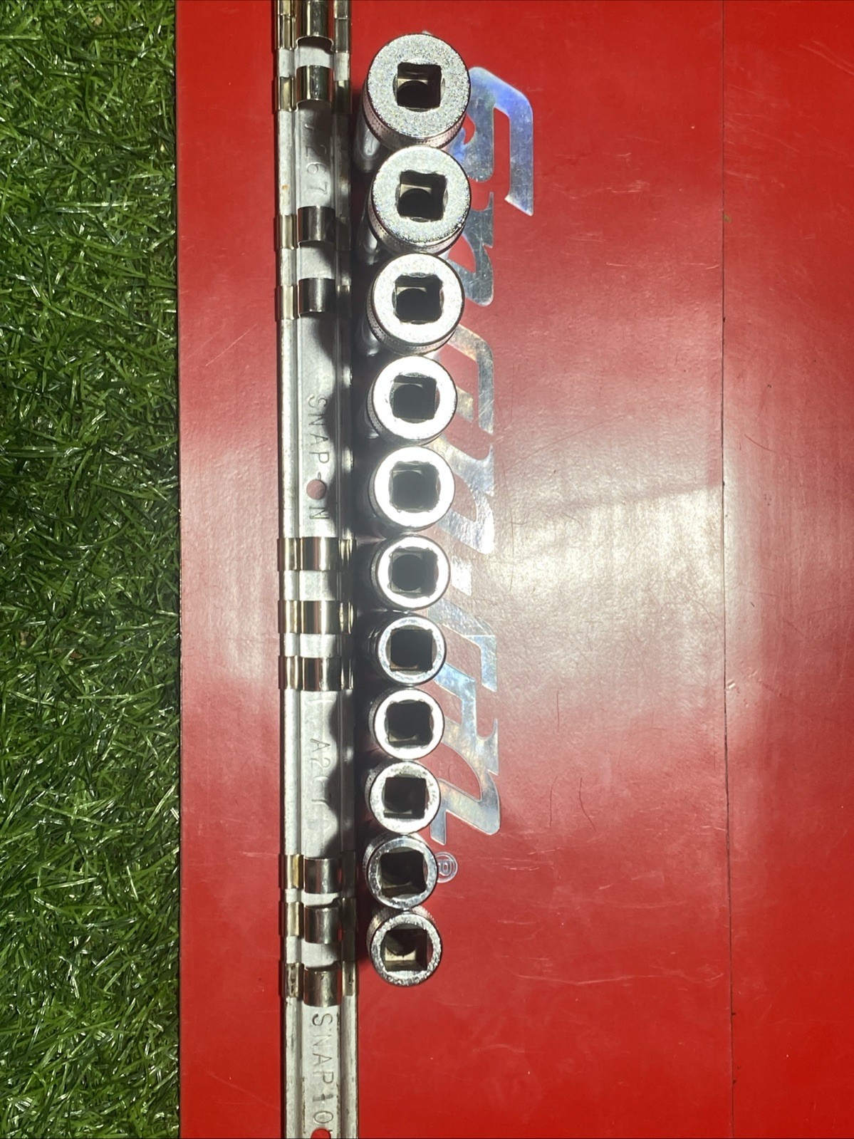 SNAP-ON metric socket set 11pc. 9mm-19mm Good Condition