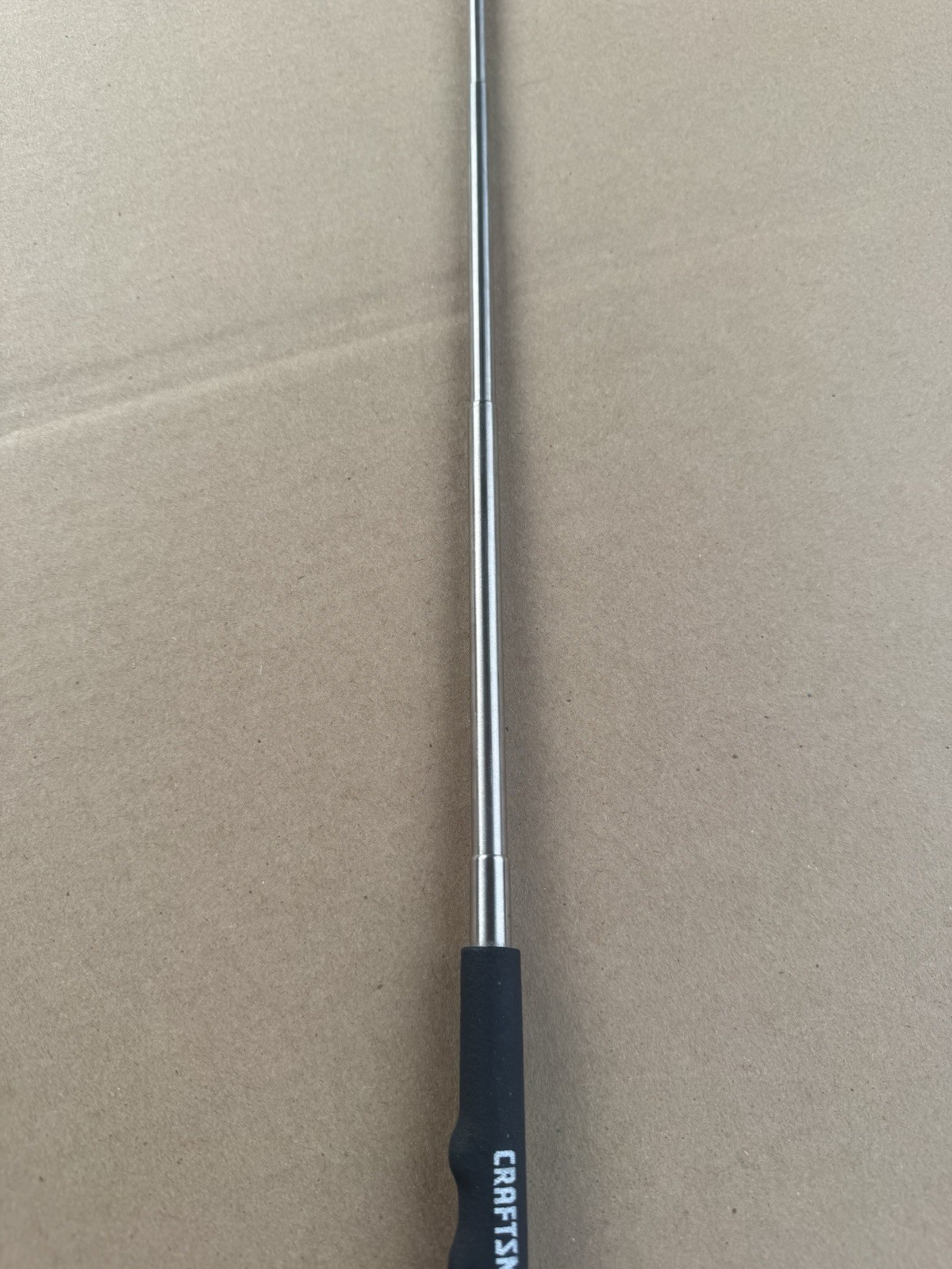 Vintage Craftsman Long Extendable Magnetic Pick-up Tool with light 46946 WORKS