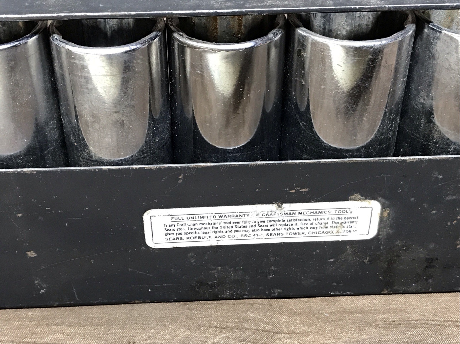 Craftsman 11pc 12Pt SAE Deep Socket Set 1/2″ Drive 1 1/8”-1/2” Made in USA