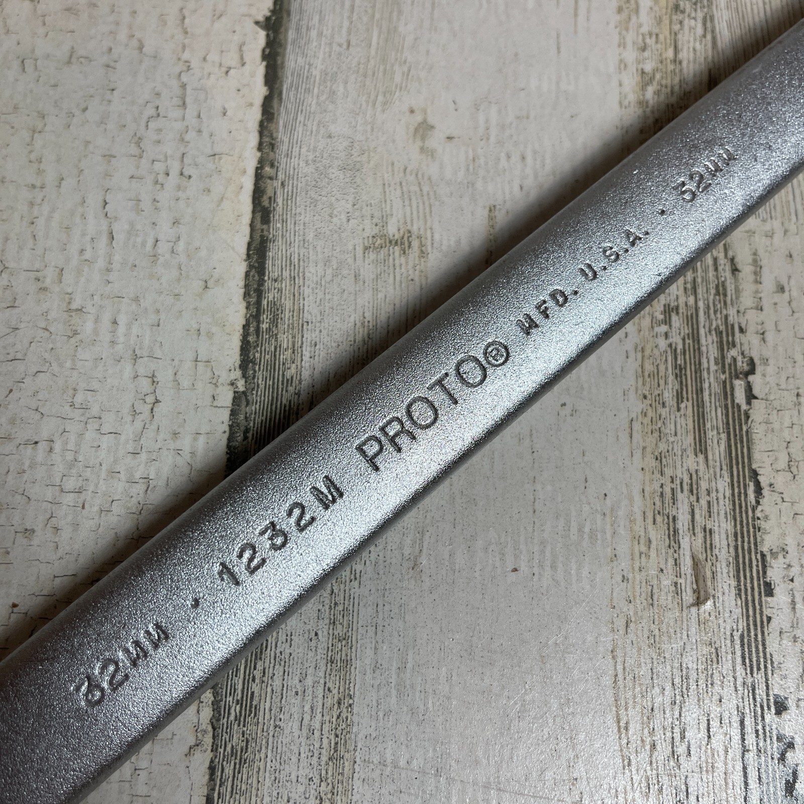 22mm, 23mm, 24mm, 27mm, 29mm, 30mm, 32mm PROTO COMBINATION WRENCH 12pt 7 PC Set