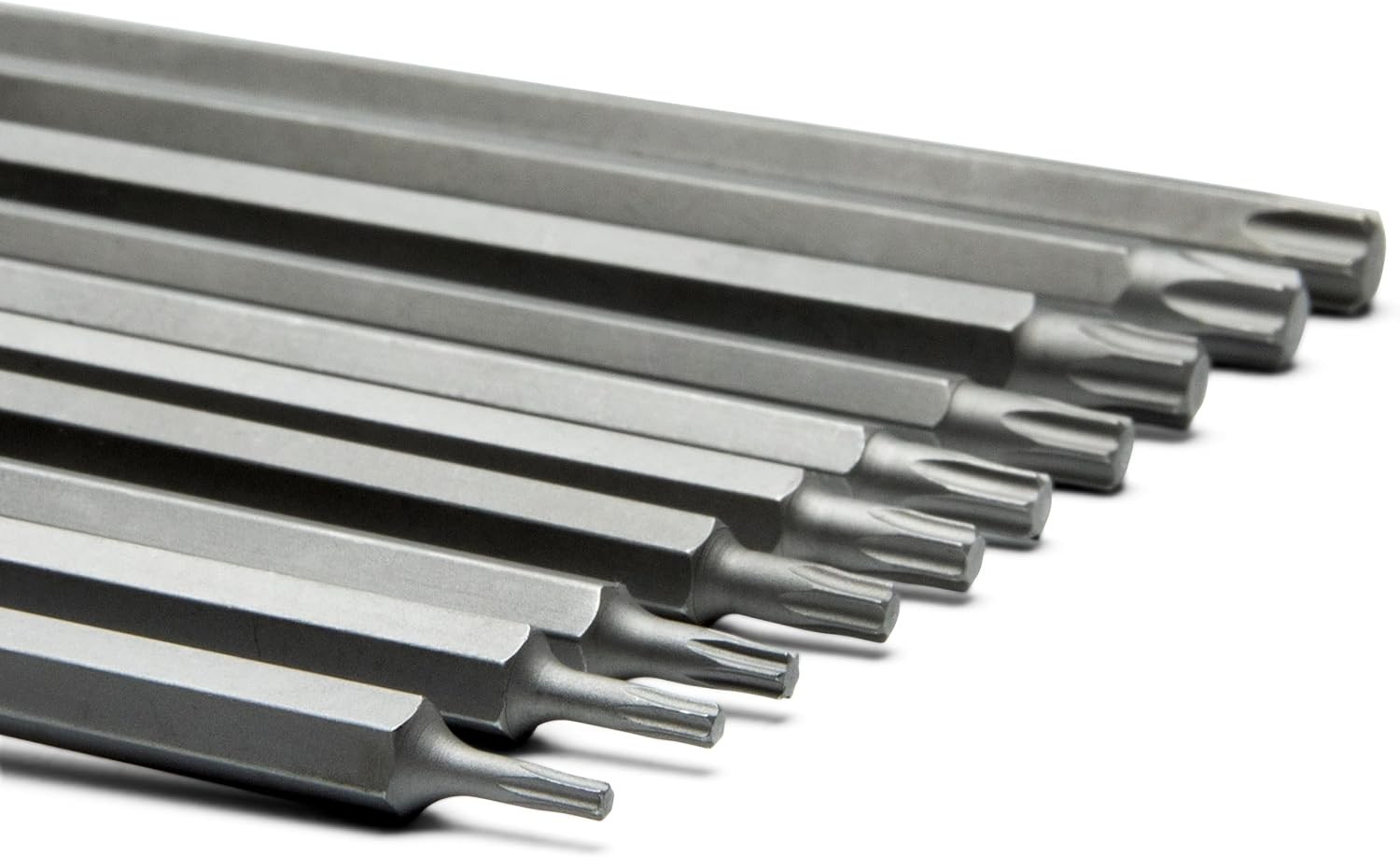 S2 Steel Long Torx Bit Socket Set – 10 Pieces for Superior Strength & Access