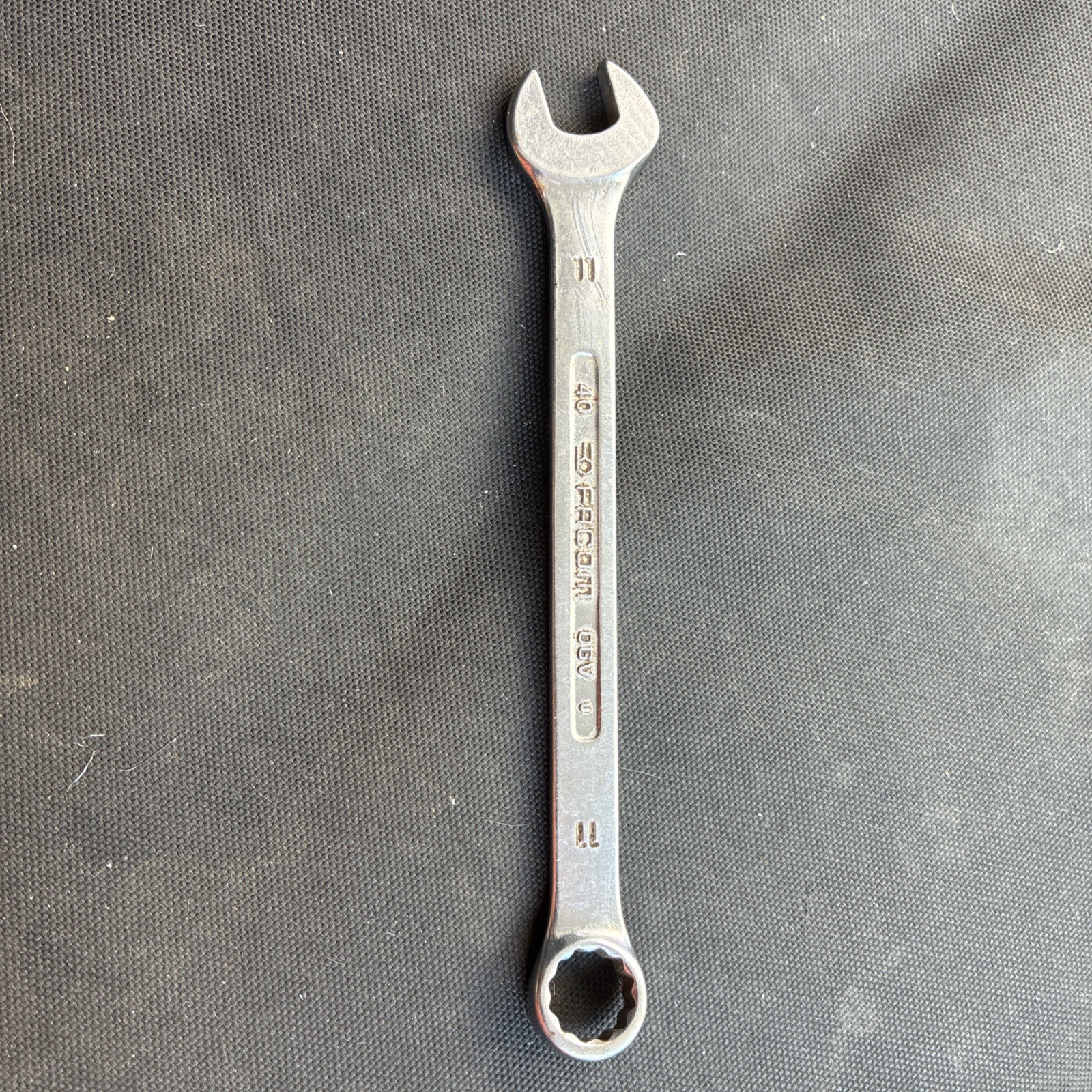 Facom 11mm 40 Series Combination Spanner Polished Chrome Finish. VGC