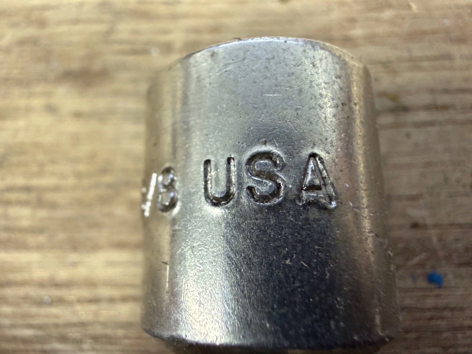 Vintage 3/8 Drive Square To Hex Socket USA
