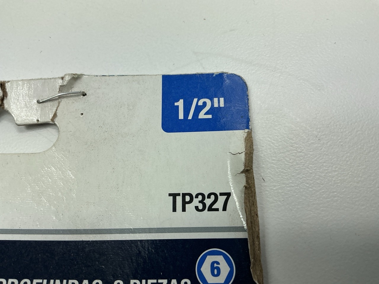 OPENED – TEQ TP327 Deep Socket Set SAE 1/2″ Drive, 8 Piece Set 1/2″-15/16″