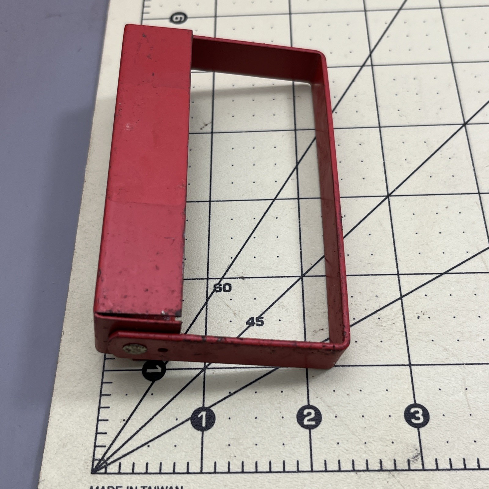 10 Mac & MATCO Tools vtg Metal Socket Holder Tray Red BLUE USA rear