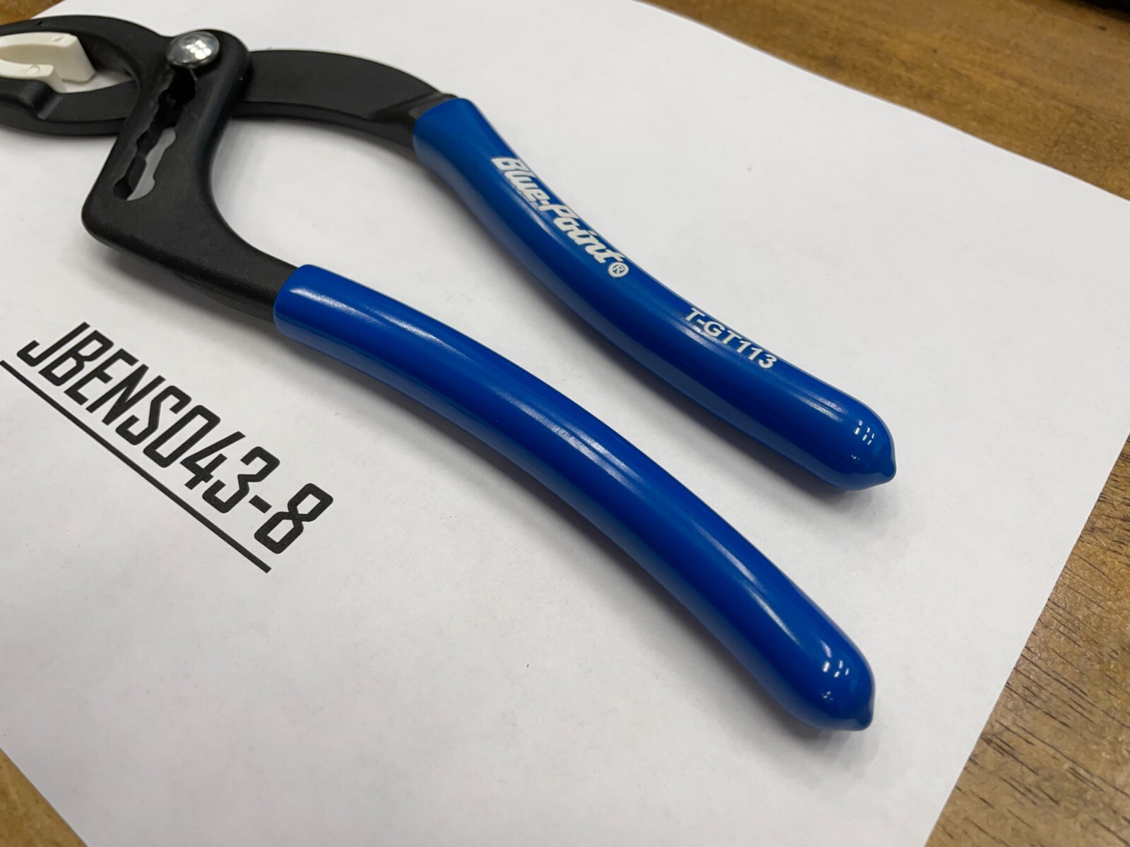 Blue-Point Tools NEW Blue Soft Grip Slip Joint Soft Non Marring Pliers T-GT113