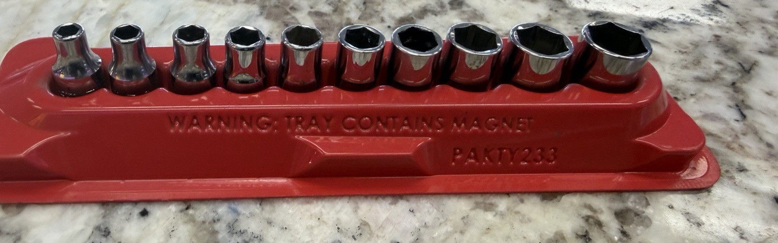 Snap-On 1/4″ Drive Socket Set TM Series 6 SAE 3/16″ to 9/16″