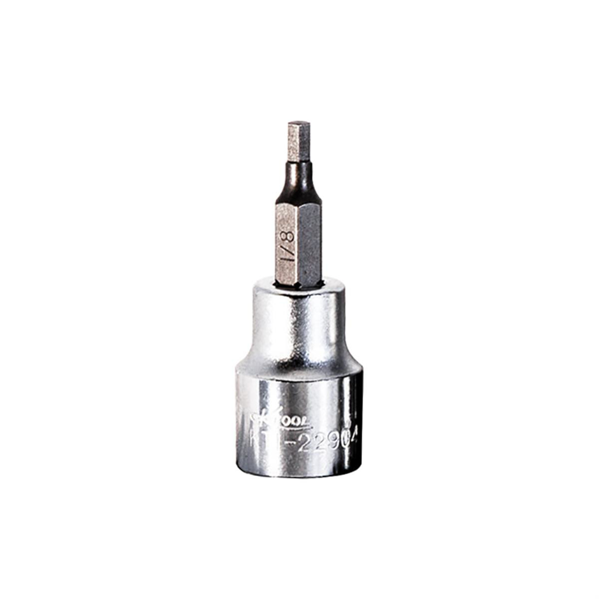 K Tool International 1/8 » X 3/8 » DR SAE HEX BIT, EACH