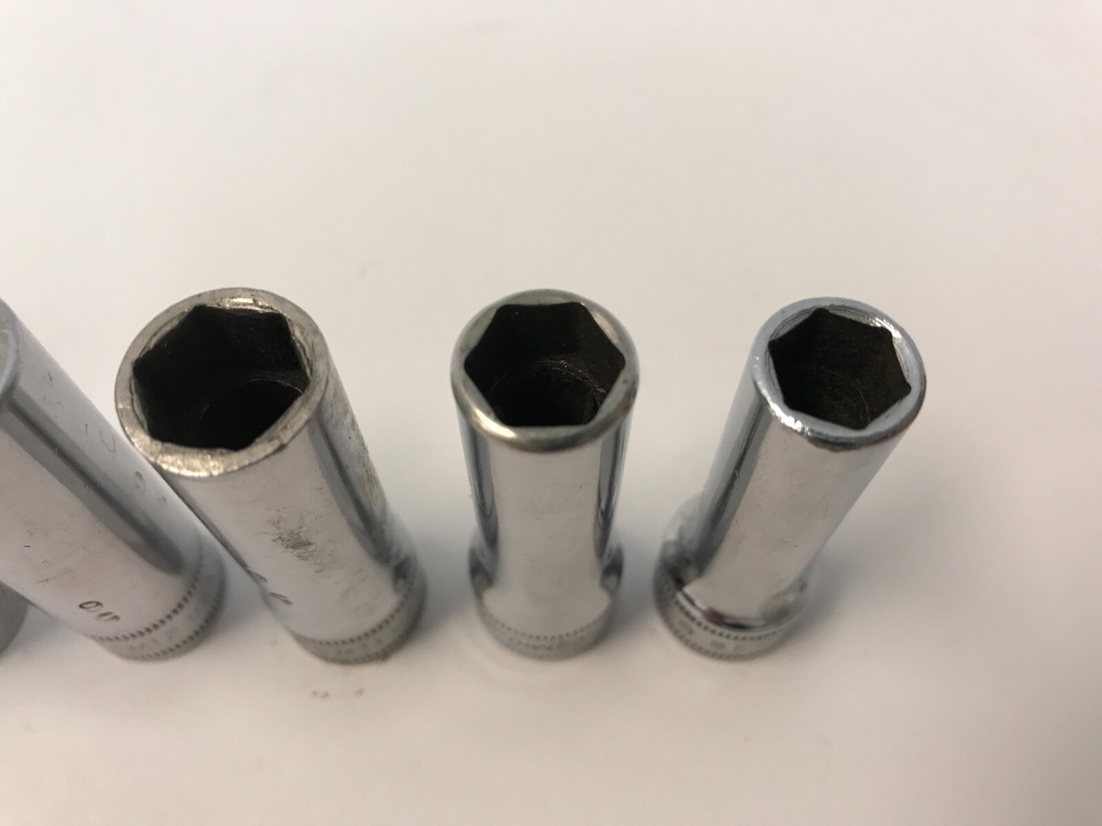 Snap On 11Pc Metric 3/8 Drive 6pt Deep Socket Set 9MM – 19MM SFSM