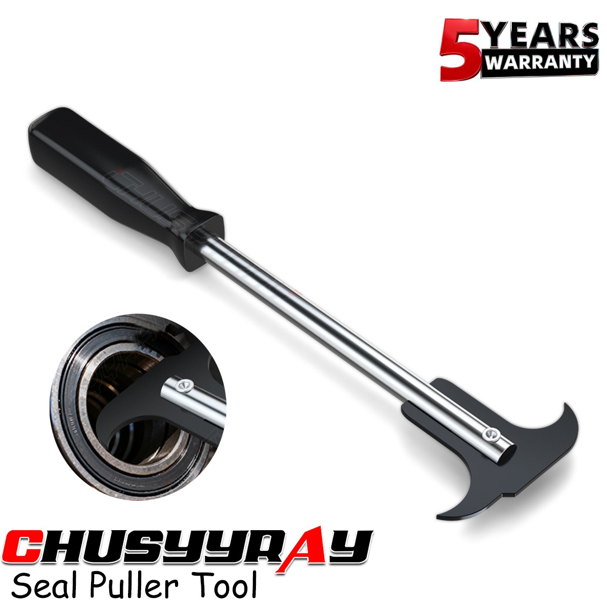 Professional Seal Puller Tool with Dual Hook Tips Remove Oil & Grease Seals US
