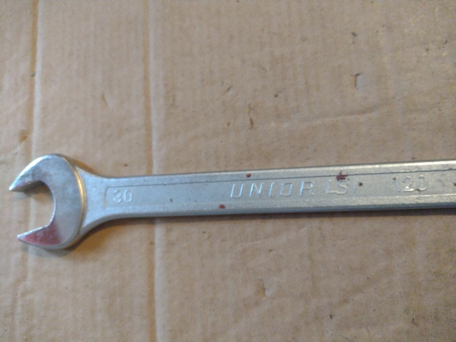 UNIOR LSI 120 COMBINATION SPANNER Size 30