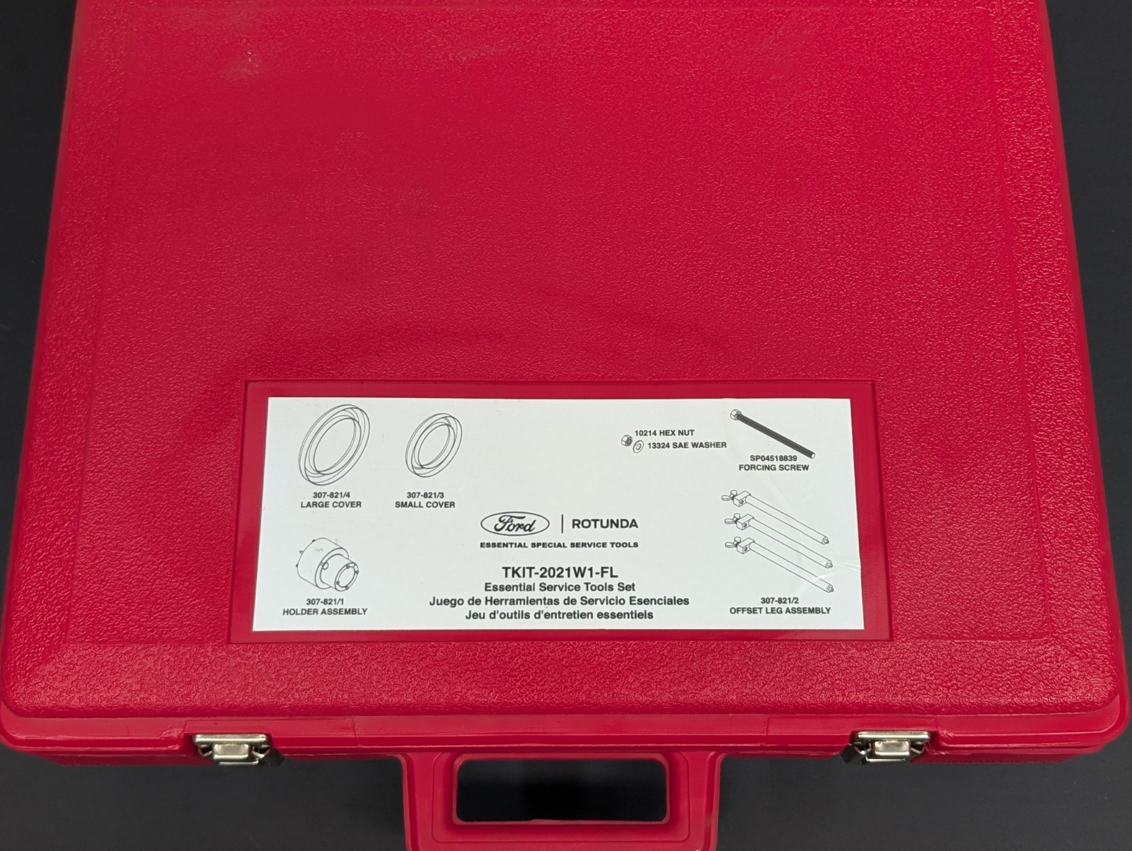 Ford Rotunda OTC 307-821 Remover Installer Fixture Set HF35 HF45 TKIT-2021W1-FL