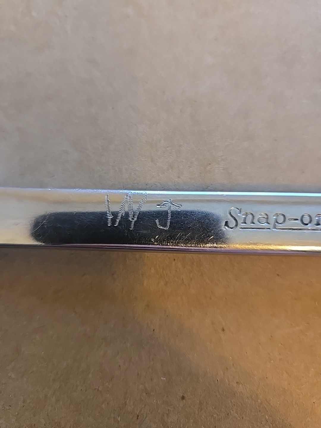 Snap On 9/16″ 6PT SAE Chrome Open/Flare Nut End Combination Wrench RXS18