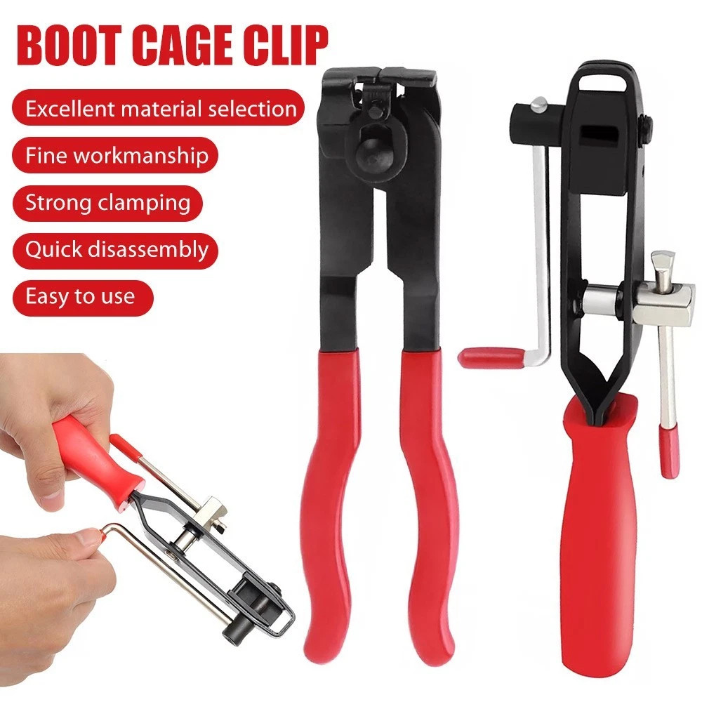 Hose Clamp Clip Remover Pliers Wire Long Reach Kit Fuel Oil Water Hose Tool USA