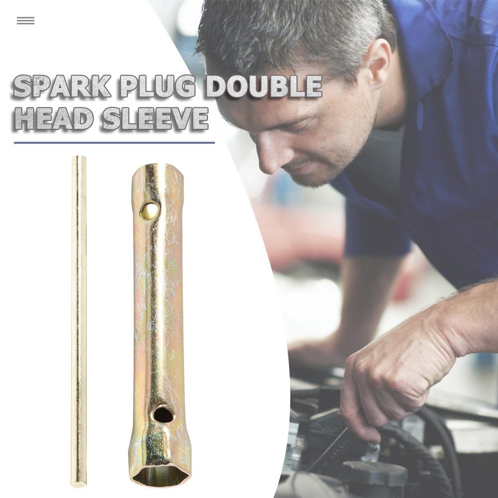 16mm/18mm Spark Plug Socket Wrench Tublar Box Double End Deep Reach Spanner Tool