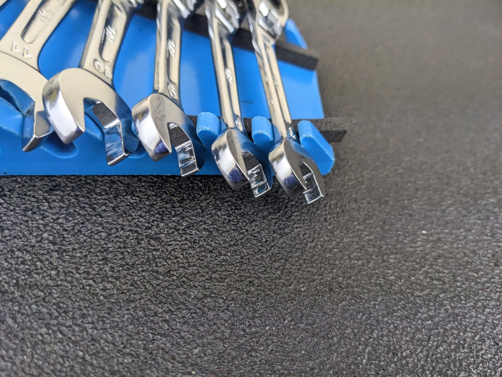 #bo789 Mac Tools SRWMS146PT 14pc Metric 6 Point Stubby Ratcheting Wrench Set