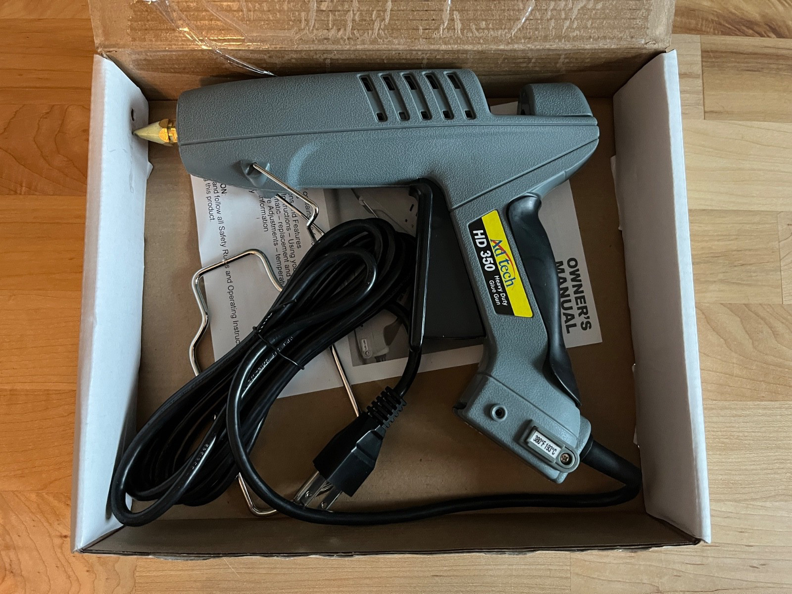 NEW! Ad-Tech Industrial Strength High-Output Hot Melt Glue Gun HD350 Cat#0462