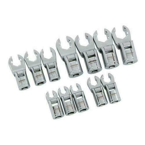 Flex Crows Foot Wrench Set 3/8″DR Flare Nut Spanner Type Crowfoot Socket Wrench