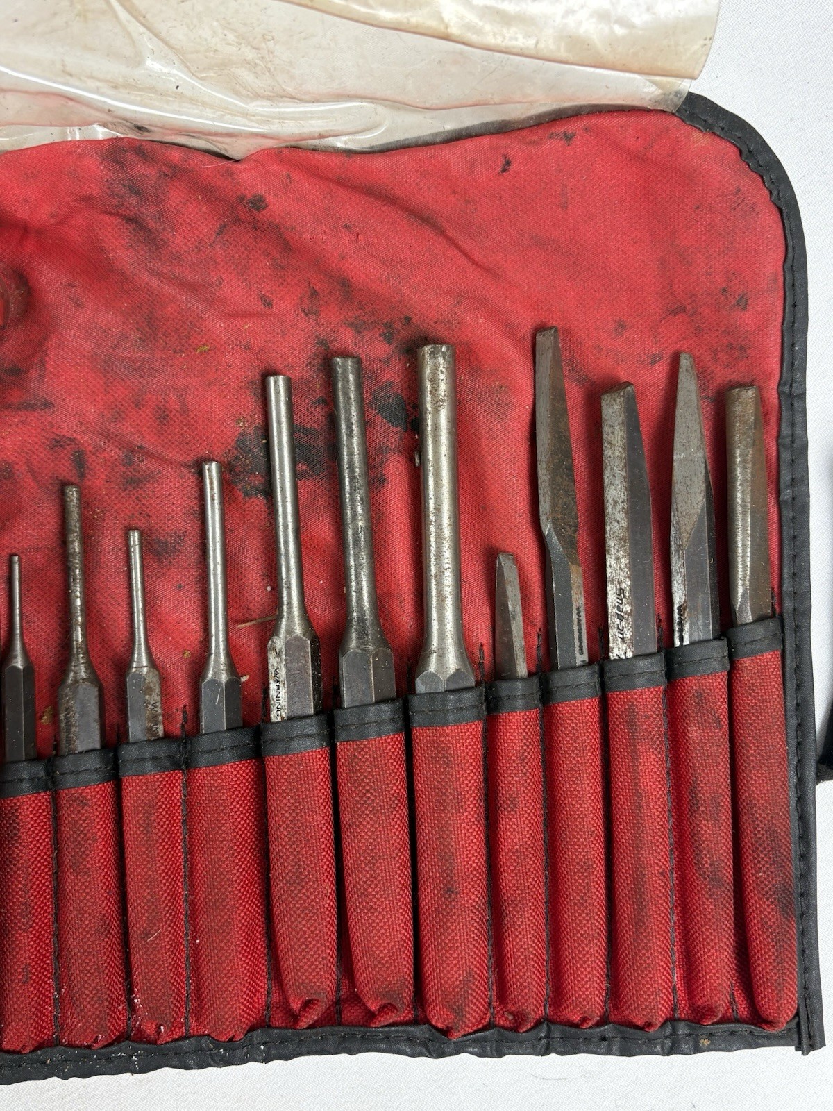 Snap-On Punch & Chisel 27pc Master Set Model PPC270AK Missing 1 Piece