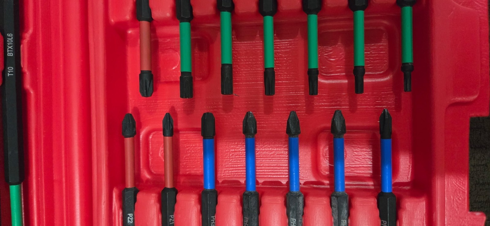 Mac Tools 33-Piece 1/4 Drive Hexagon Power Bit Set SD33KL