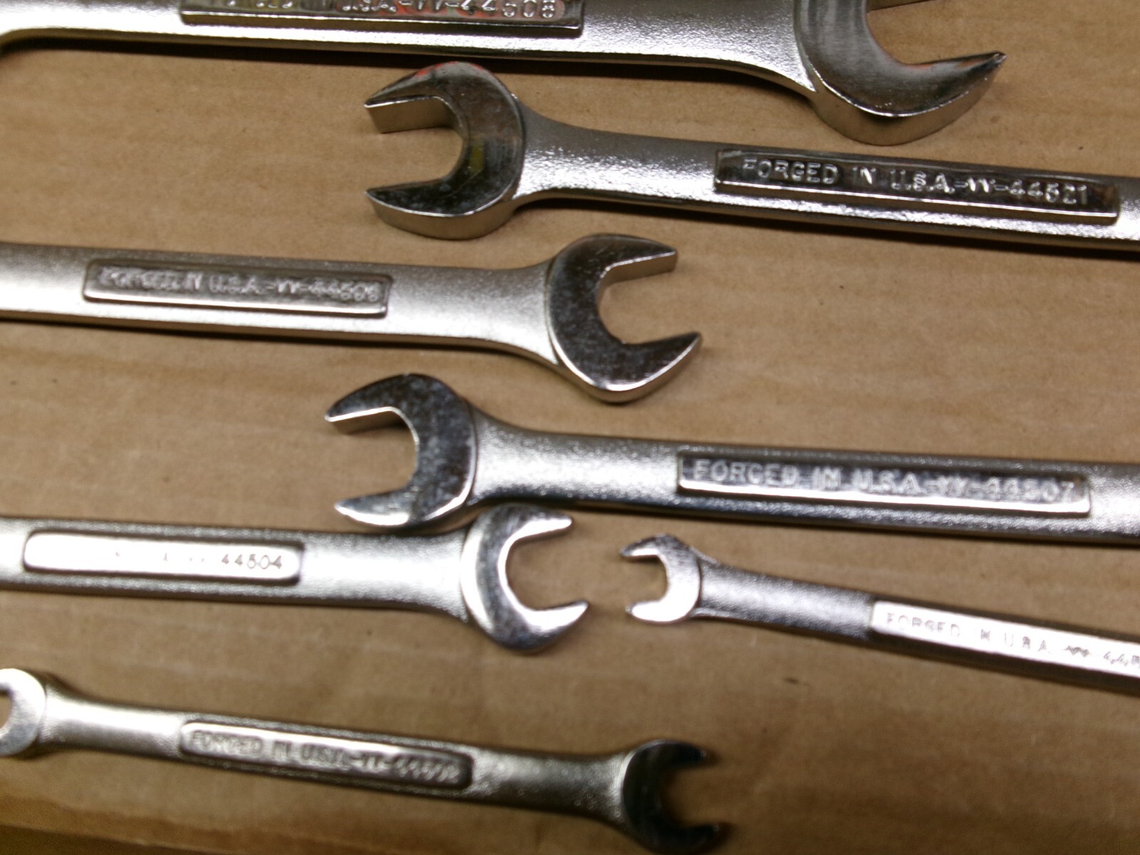 Craftsman USA 11-Piece Metric Double Open End Wrench Set 6-26 MM NOS