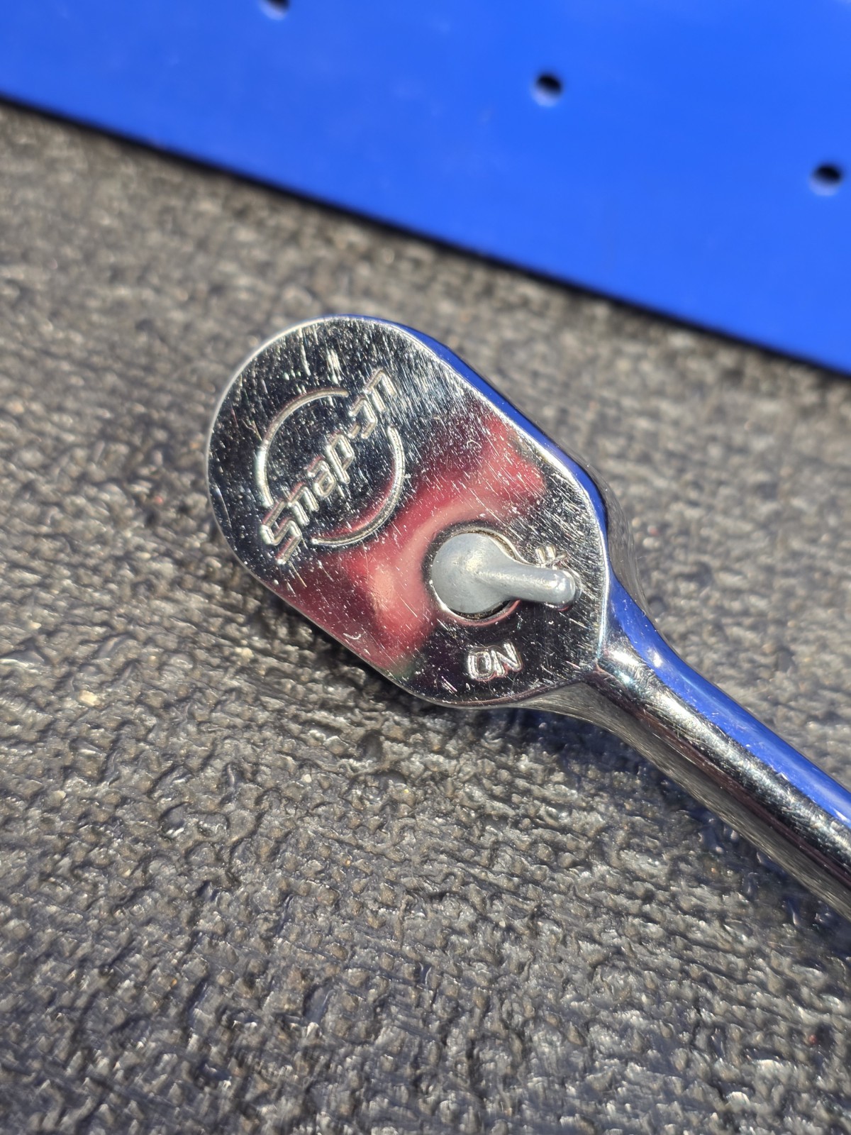Snap-on Tools TL72 1/4″ Drive Dual 80 Long Handle Chrome Ratchet USA See Details