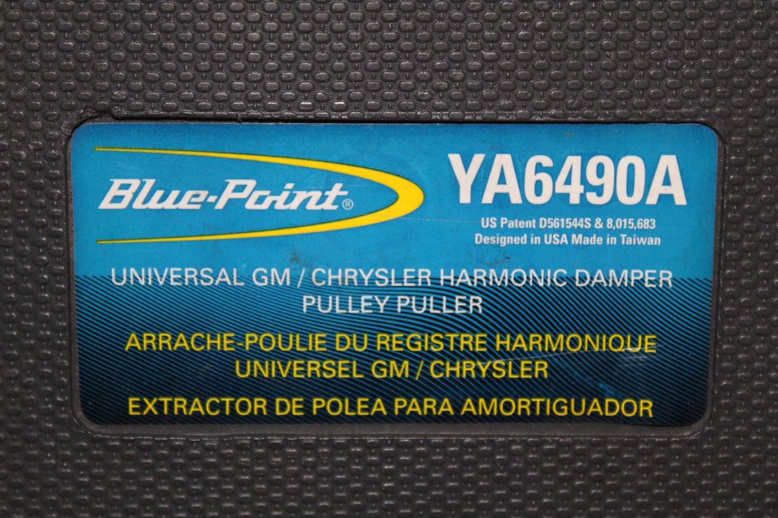 Blue-Point Tools Universal GM / Chrysler Harmonic Damper Pulley Puller YA6490A