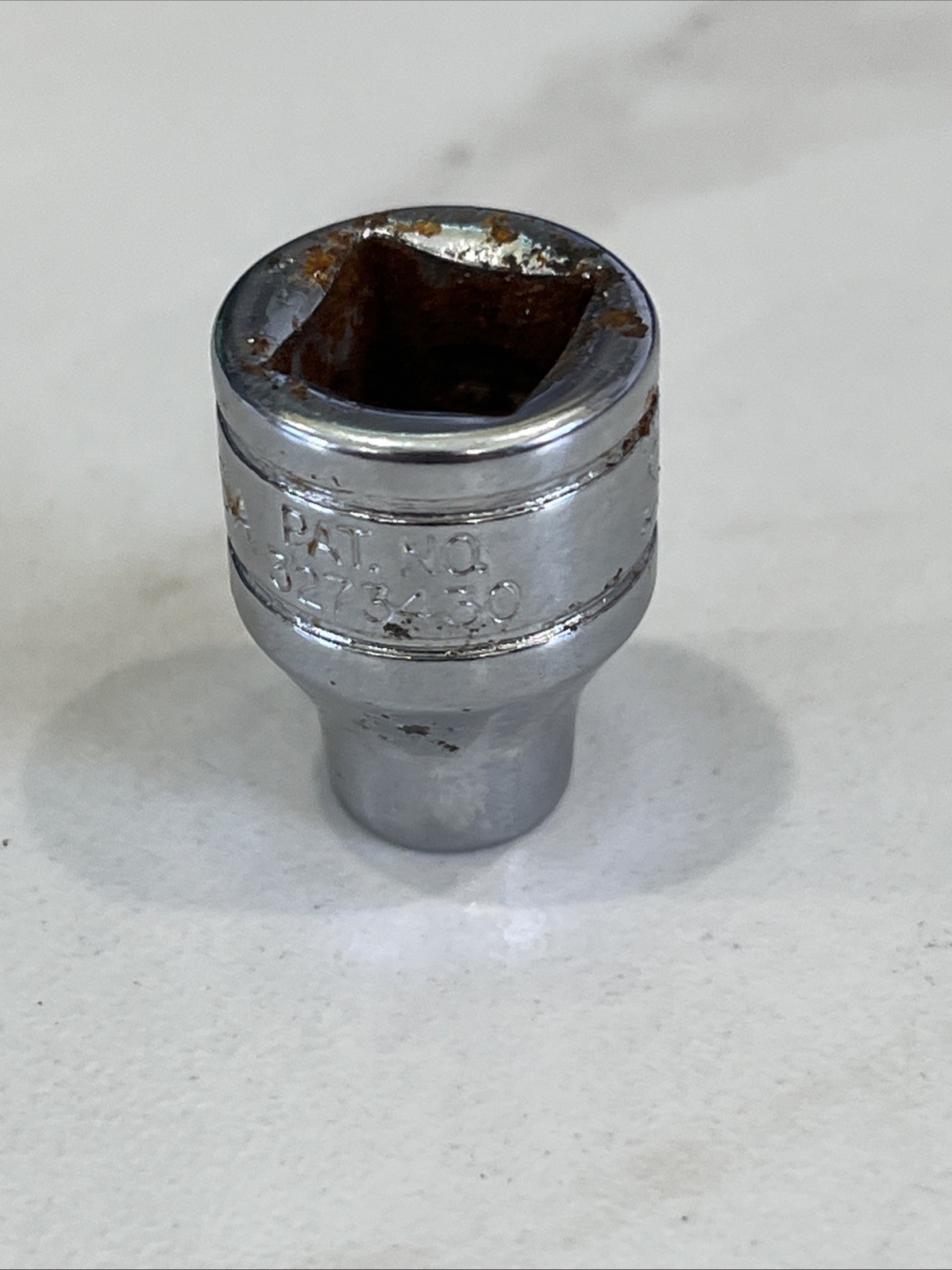 SNAP ON 1/4″ F081 3/8″ DRIVE 12 POINT SAE SHALLOW SOCKET F 081 UNDERLINE LOGO