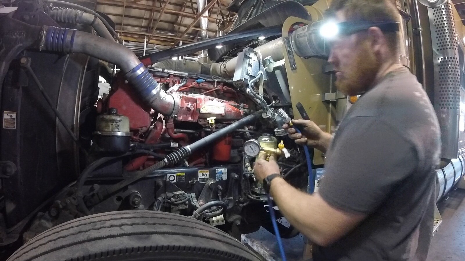 Compucheck Fuel Pressure Test Gauge for Cummins Diesel and More 2 Year Warranty!