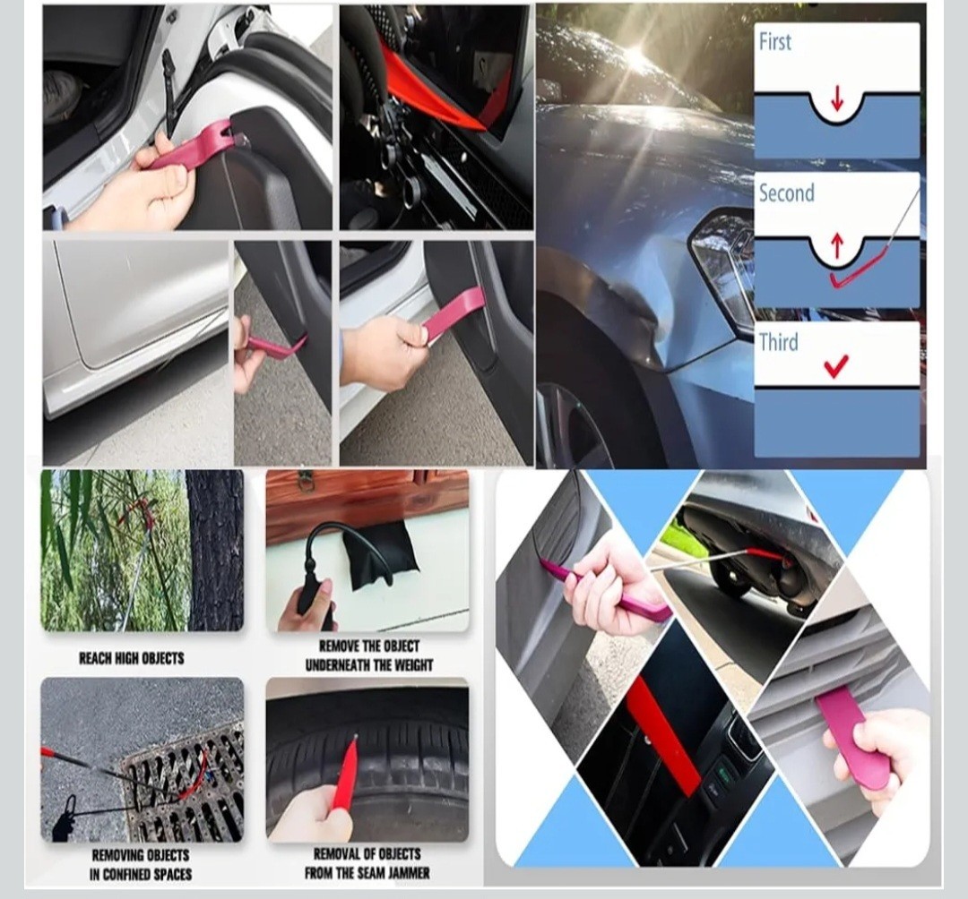 Universal Car Repair Tools Fast Car Door Unlocking Kit With Bag Multifunctional