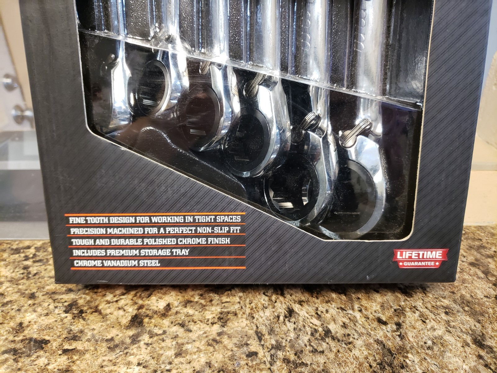 ICON WRRM-6 Metric Professional Large Reversible Ratcheting Wrench Set 57992